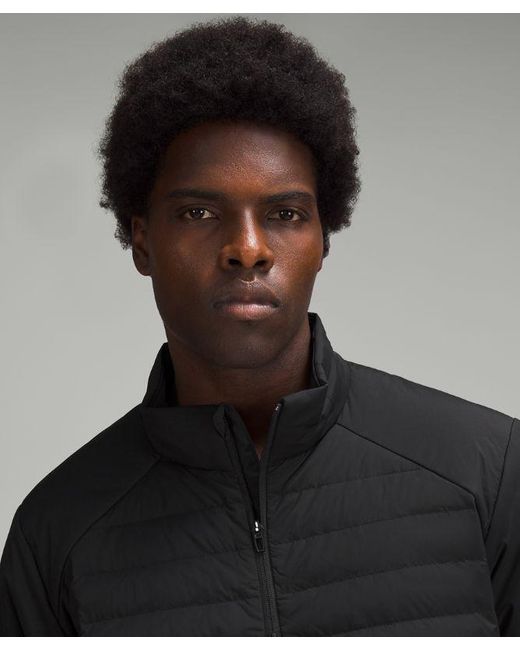 lululemon athletica Black Down For It All 700-Fill Jacket for men