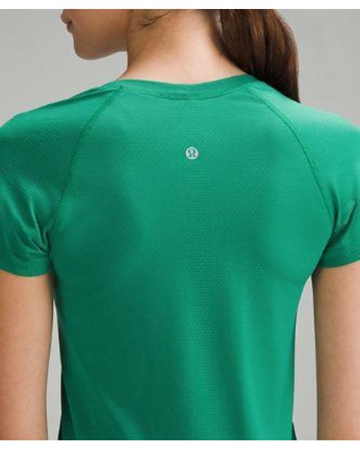 lululemon athletica Green Swiftly Tech Short-sleeve Shirt 2.0 Race Length