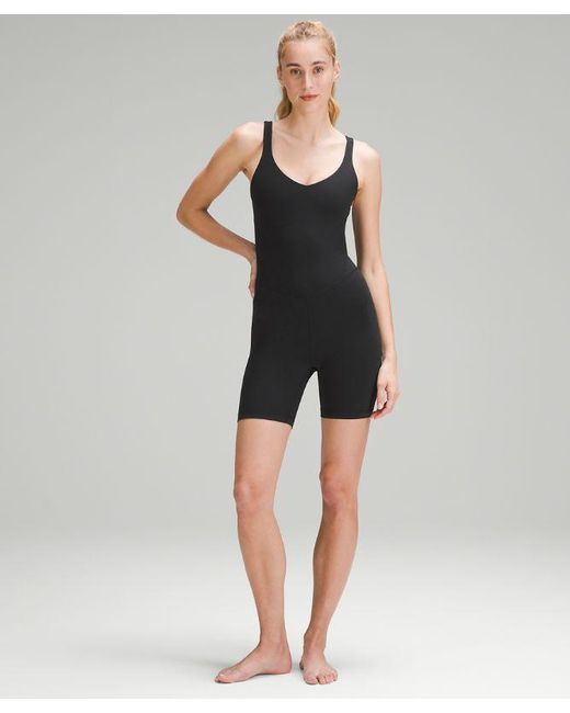 lululemon athletica Black – Align Bodysuit – 6" – –
