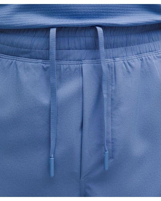 lululemon athletica Blue Pace Breaker Lined Short 7" for men