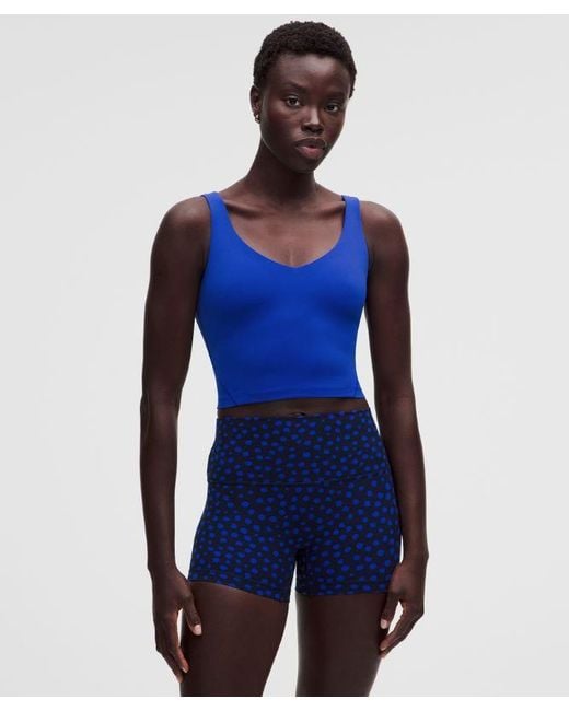 lululemon athletica Blue Align Tank Top