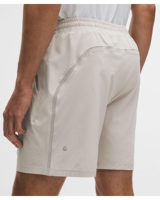 lululemon athletica Natural Pace Breaker Lined Short 7" for men