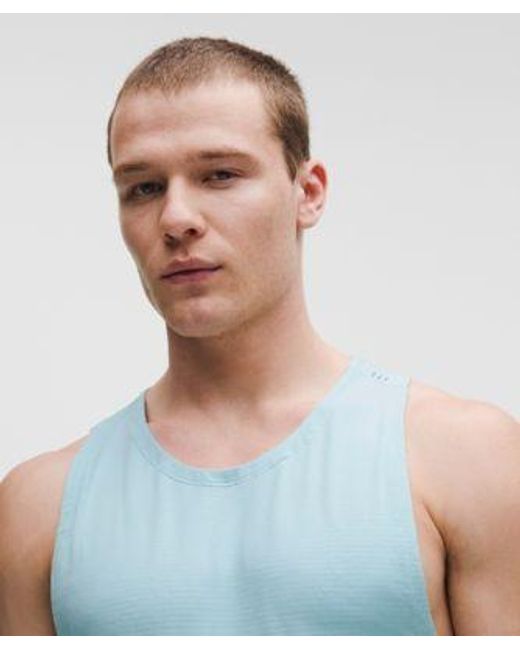 lululemon athletica Blue License To Train Tank for men