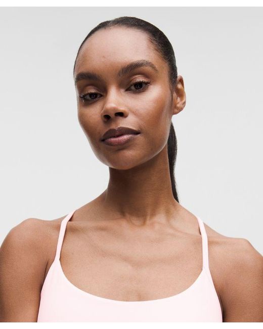 lululemon athletica Pink Flow Y Tank Top