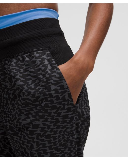 lululemon athletica Black Dance Studio Mid-Rise Joggers Full Length
