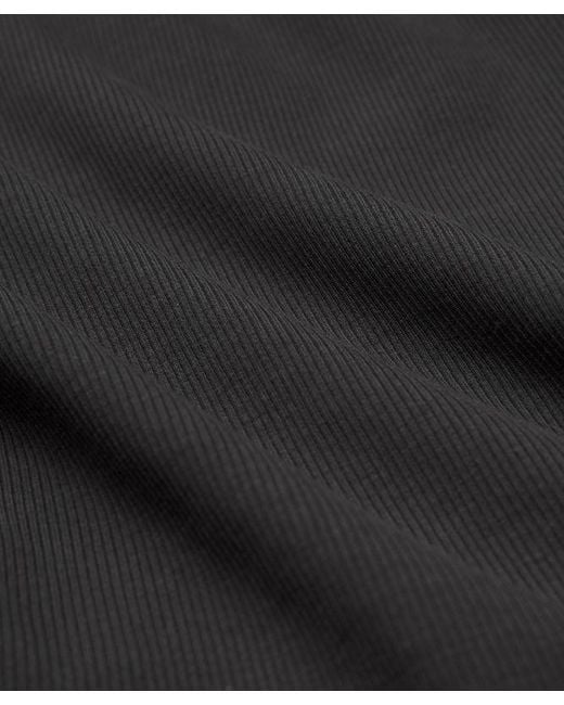 lululemon athletica Black – Little Ribbed Long-Sleeve Tee – – Size Large