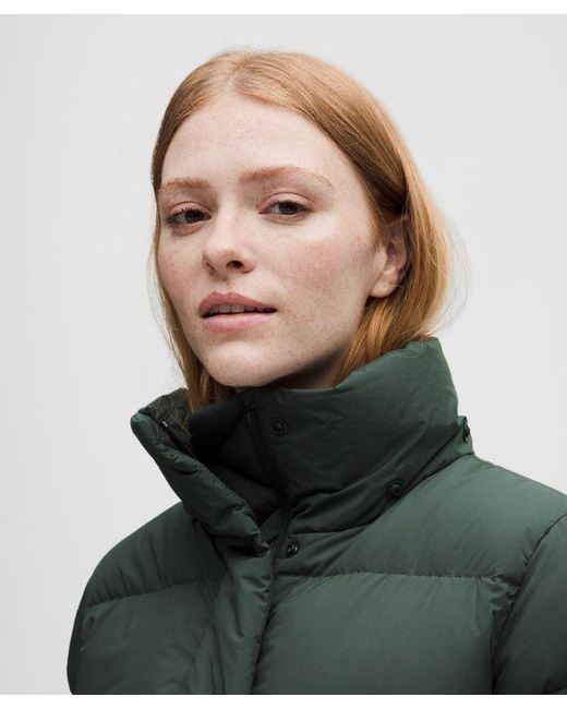 lululemon athletica Green – Wunder Puff 644-Down-Fill Jacket – – Size 4