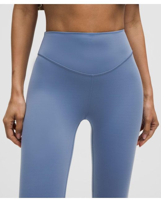lululemon athletica Blue Wunder Under Smoothcover High-Rise Tight 25"