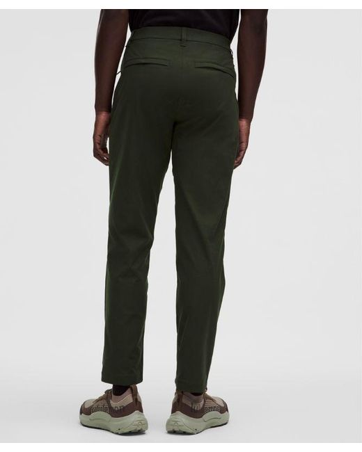 lululemon athletica Black Abc Classic-Fit Trouser 32L for men