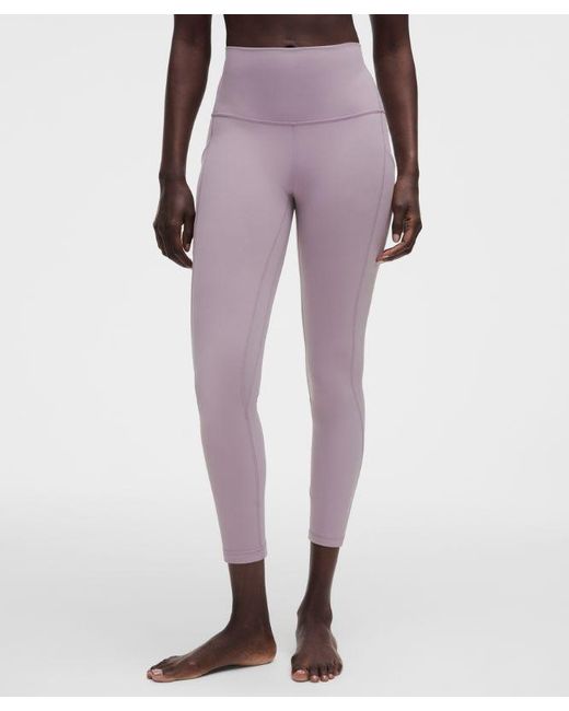 lululemon athletica Purple – Align High-Rise Pants With Pockets – 25" – /Pastel – Size 4