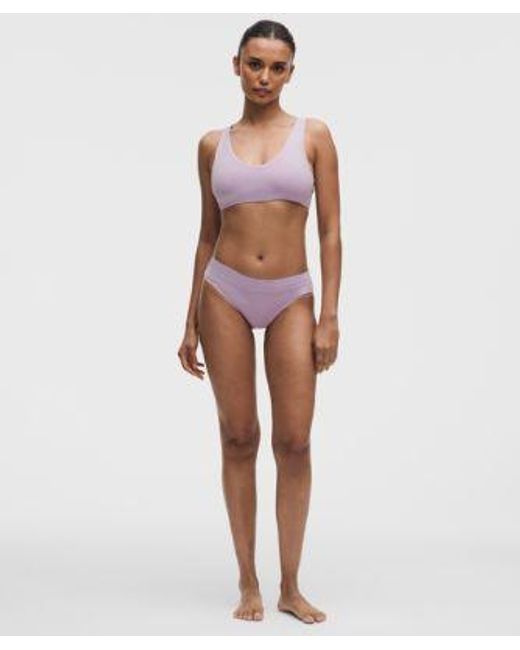 lululemon athletica Red Underease Scoop-Neck Bralette A-C Cups