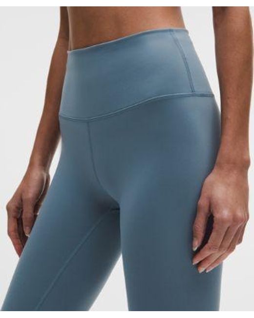 lululemon athletica Blue Wunder Train High-Rise Tight 25"