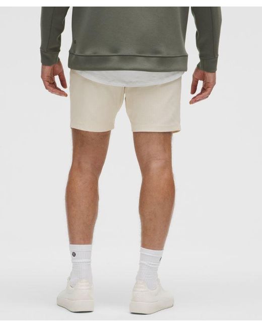 lululemon athletica Natural Abc Classic-Fit Short 7" for men