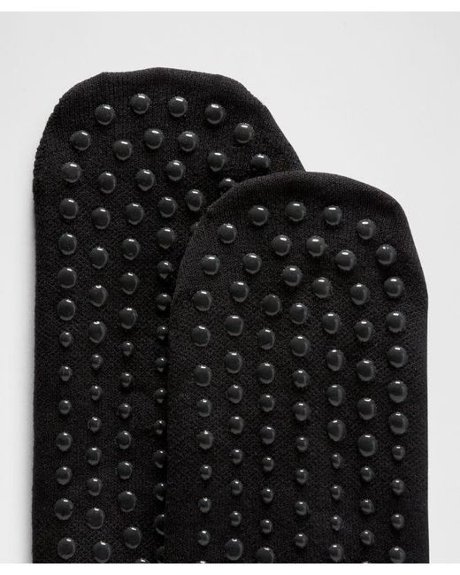 lululemon athletica Black – Find Your Balance Grip Tab Socks – – Size Large