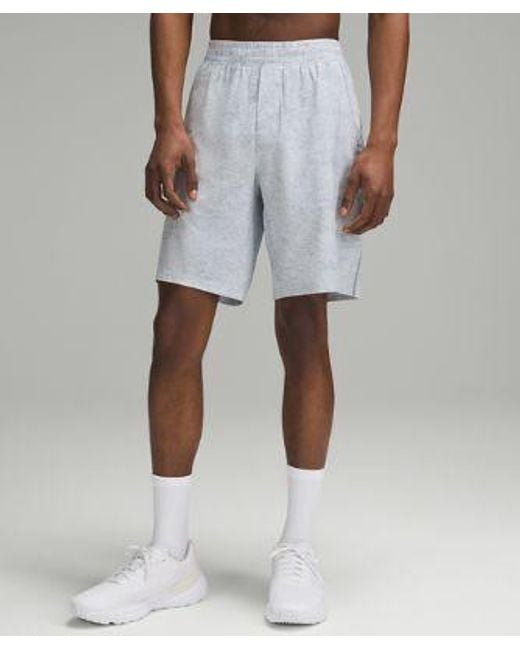 lululemon athletica Gray – Pace Breaker Lined Shorts – 9" – / – for men