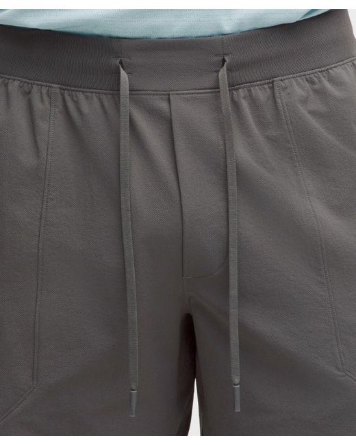 lululemon athletica Blue License To Train Linerless Short 7" for men