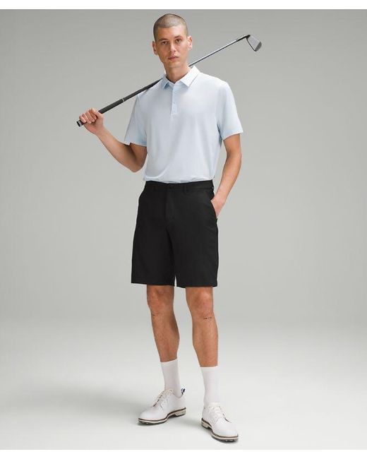 lululemon athletica Black Abc Classic-fit Golf Shorts 9" for men