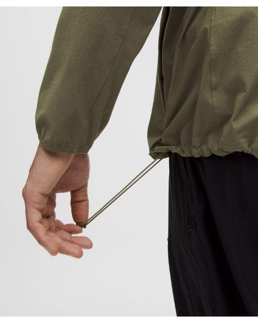 lululemon athletica Green – Sojourn Windbreaker Jacket – – Size Small for men