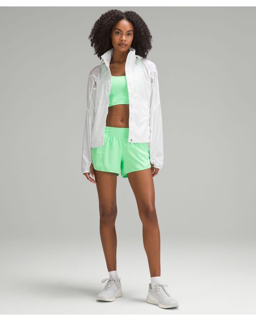 lululemon athletica Green Classic-fit Ventilated Running Jacket