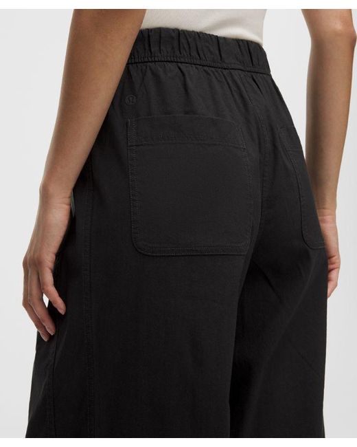 lululemon athletica White – Lululinen High-Rise Relaxed-Fit Pants Regular – – Size Large