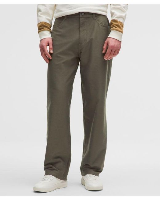 lululemon athletica Natural Easyfive Loose-Straight Pant 34L for men