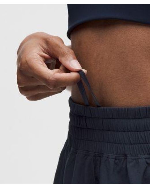 lululemon athletica Blue Shake It Out High-Rise Running Short 2.5"