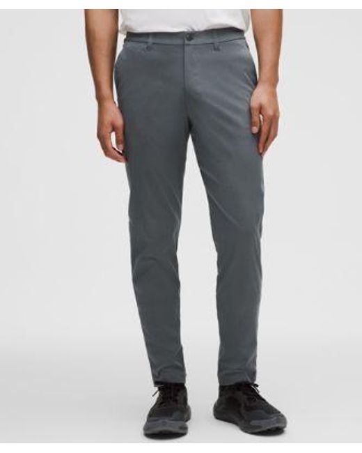 lululemon athletica Black Abc Slim-Fit Trouser 30L for men
