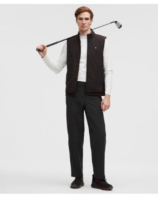 lululemon athletica Black Waterproof Golf Pant for men