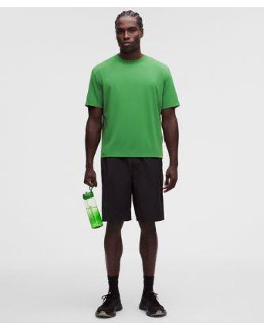 lululemon athletica Green – Easyset Training Short-Sleeve Shirt – – Size Large for men