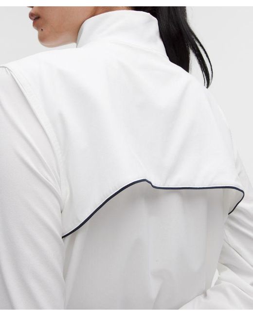 lululemon athletica White Court Rival Tennis Track Jacket