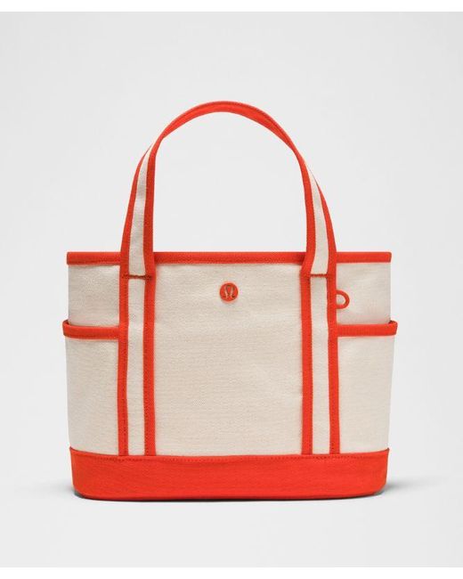 lululemon athletica Red – Daily Multi-Pocket Small Zip-Top Tote Bag 5L –