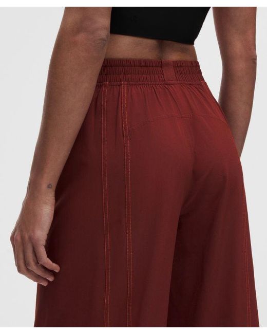 lululemon athletica Red Define High-Rise Swift Jogger