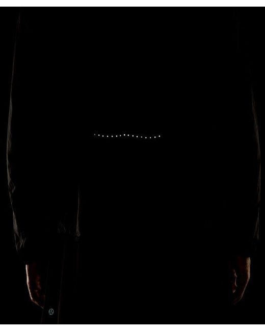 lululemon athletica Black – Insuleight Cold-Weather Run Shell – – for men
