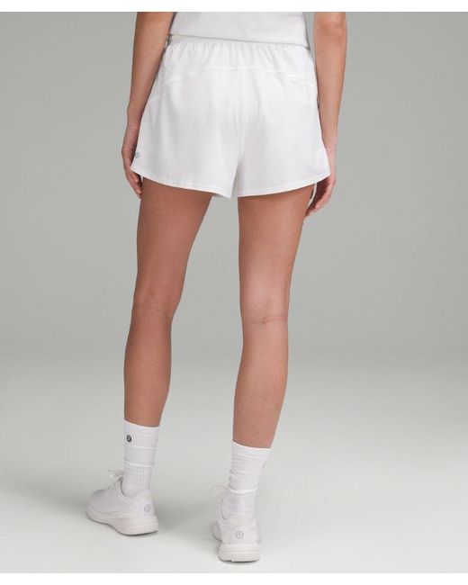 lululemon athletica White Court Rival High-Rise Short 3"