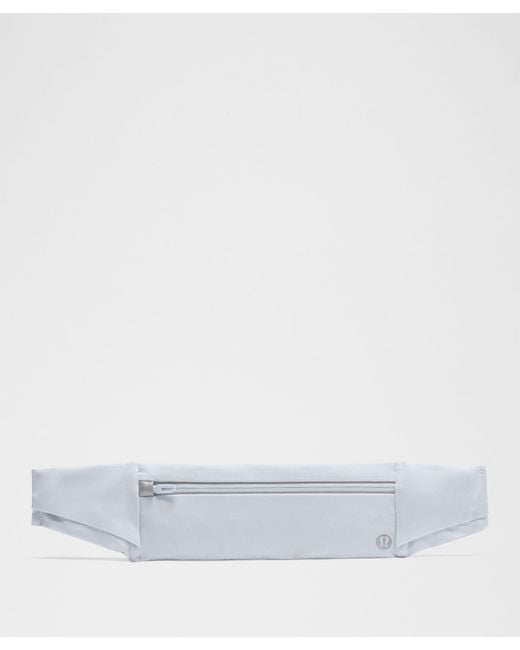 lululemon Fast And Free Running Belt in White Lyst