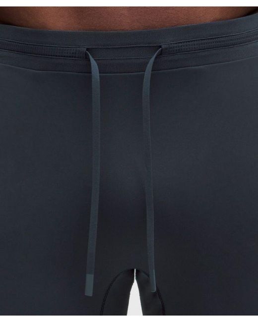 lululemon athletica Blue – Fast And Free Half Tights Design – 8" – – Size Large for men