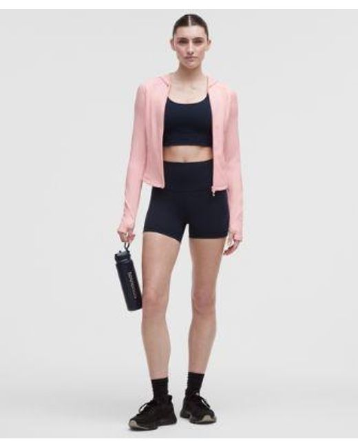 lululemon athletica Pink – Wunder Train Full-Zip Jacket – – Size 4