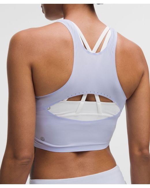 lululemon athletica Blue – Fast And Free Tank Top Light – – Size Large