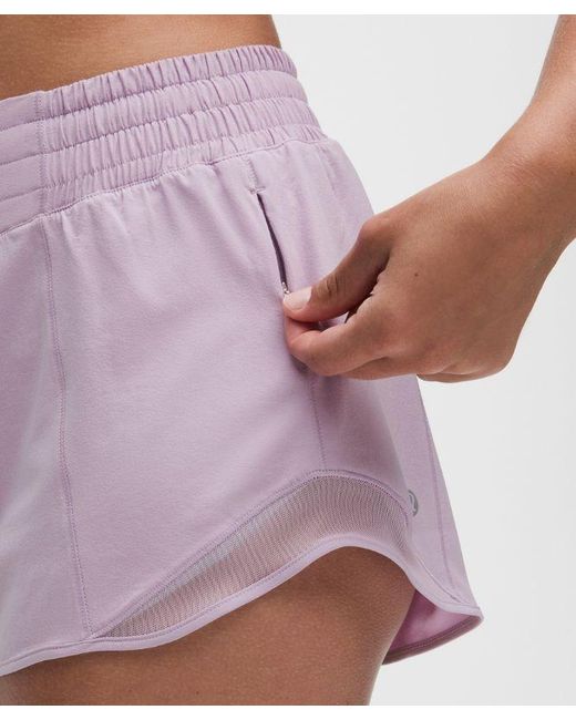 lululemon athletica Red Hotty Hot High-Rise Lined Short 2.5"