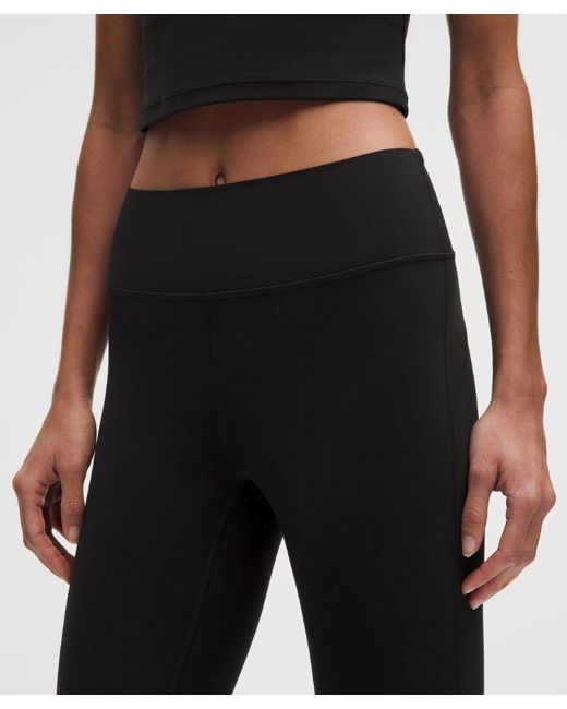 lululemon athletica Black Groove Nulu High-Rise Flared Pant
