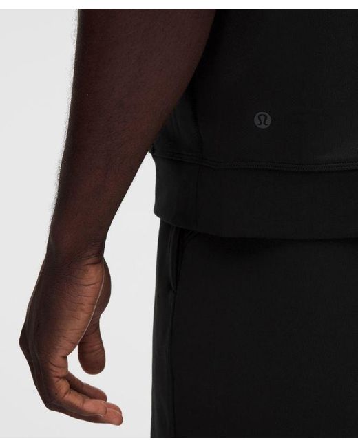 lululemon athletica Black Warm-Up Sleeveless Gym Hoodie for men