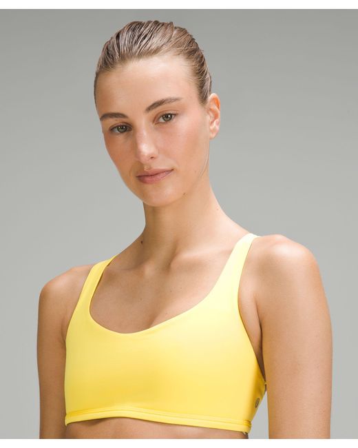 lululemon athletica Orange Free To Be Bra - Wild Light Support, A/b Cup