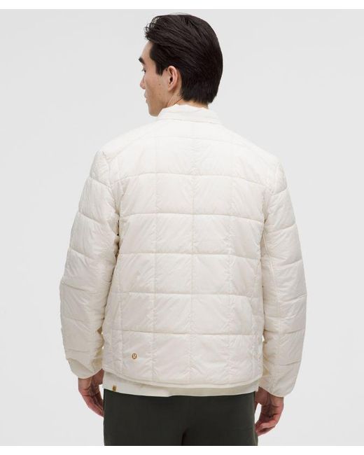 lululemon athletica White Lunar New Year Route Ready Lightweight Insulated Jacket for men