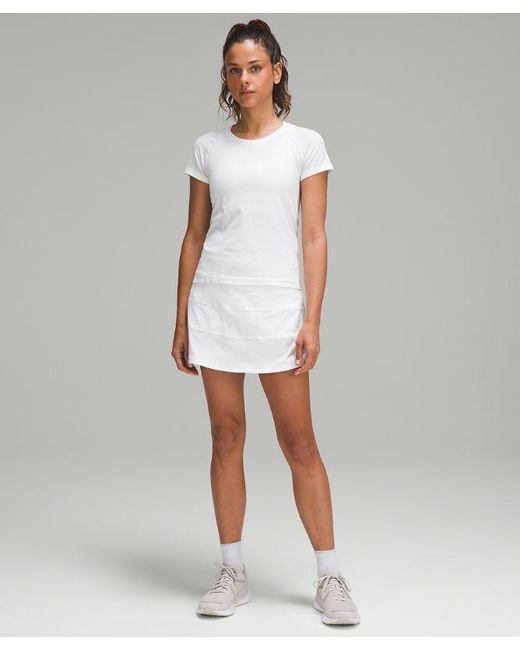 lululemon athletica White – Swiftly Tech Short-Sleeve Shirt 2.0 Race Length – –