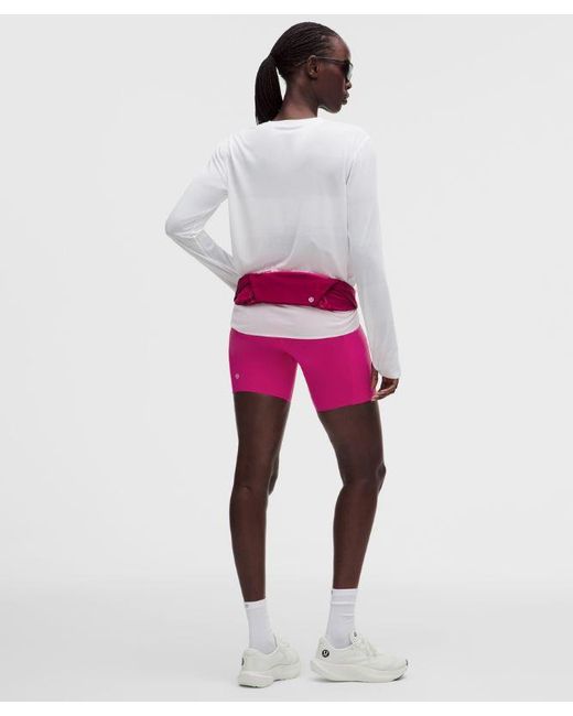 lululemon athletica Pink – Fast And Free Distance Running Belt – Size Large/Xl