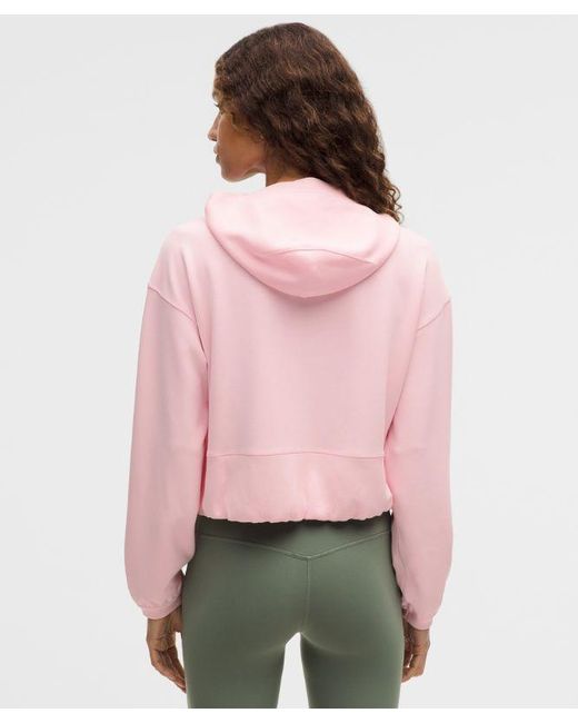 lululemon athletica Red – Softstreme Full-Zip Hoodie – – Size 14