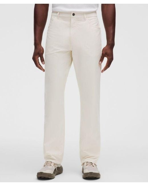 lululemon athletica White Easyfive Classic-Straight Pant 32L for men