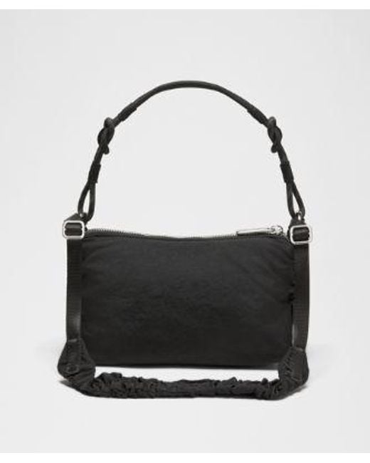 lululemon athletica Black Ruched Shoulder Bag Mini 1.5L