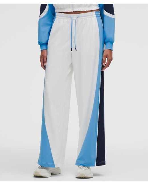 lululemon athletica Blue – Court Champ Uv-Protective High-Rise Tennis Pants – – Size Large