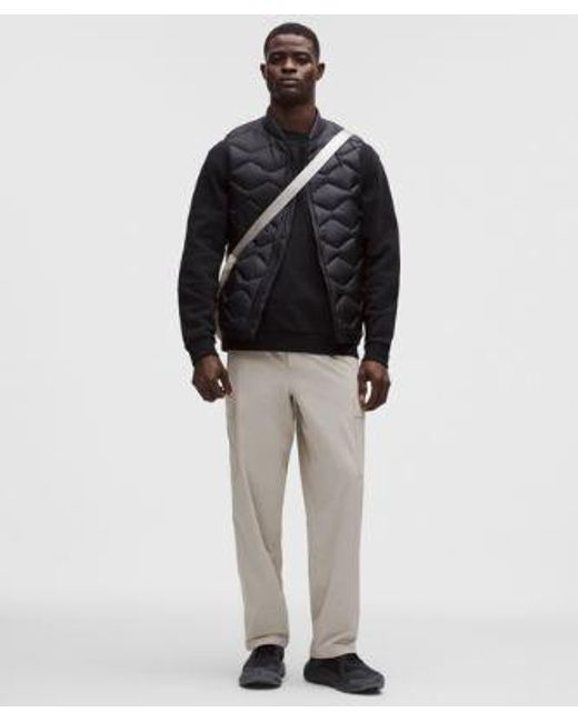 lululemon athletica Black Stretch-Ripstop Relaxed Cargo Pant for men